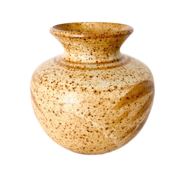 Handcrafted Speckled Pottery Pair - Picture 4 of 14